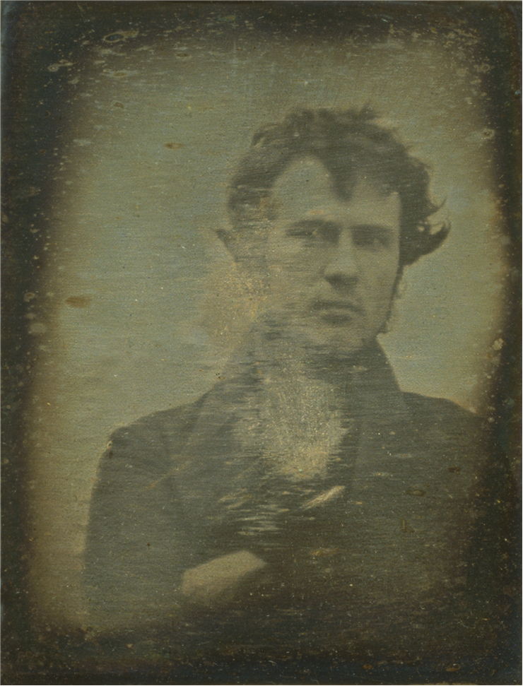 Picture Of The First Photographic Portrait Image Of A Human